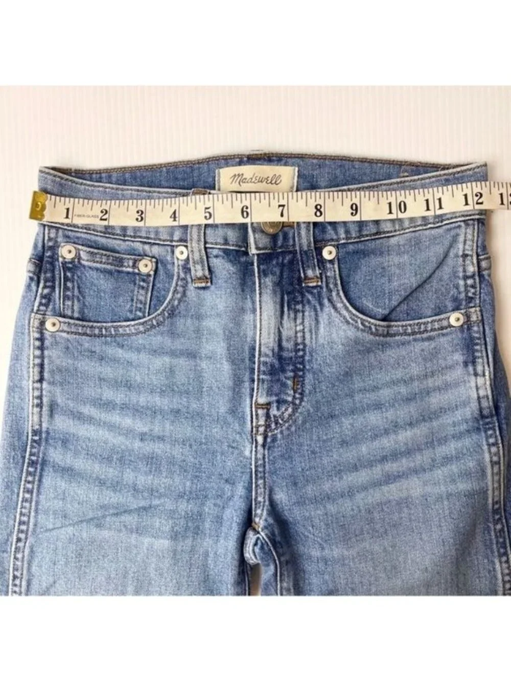 Madewell Cali Demi-Boot Jeans in Comfort Stretch J8758  Eco Edition size 23